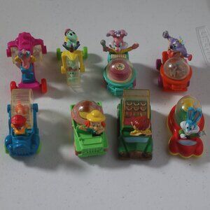 Vtg Tiny Toons Whacky Rollers Looney Tunes McDonalds Toys 1992 Set of 8